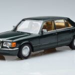 Mercedes 560 SEL W126 Verde Scuro Metallizzato Norev 1:18