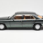 Mercedes 560 SEL W126 Night Verde Metallizzato Dealer Edition Norev 1:18 B66040626 - image 4 of 8