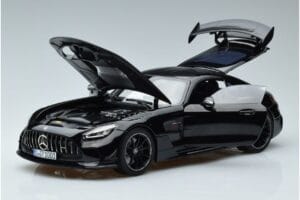 Mercedes AMG GT C190 Black Series Nero Norev 1:18 183900 Pressofusione — immagine 2 di 7
