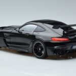 Mercedes AMG GT C190 Black Series Nero Norev 1:18 183900 Pressofusione - image 6 of 7