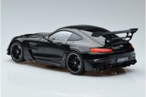 Mercedes AMG GT C190 Black Series Nero Norev 1:18 183900 Pressofusione — immagine 6 di 7