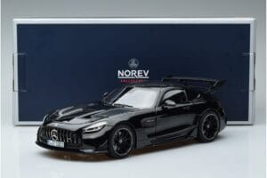 Mercedes AMG GT C190 Black Series Nero Norev 1:18 183900 Pressofusione — immagine 7 di 7