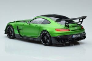 Mercedes AMG GT C190 Black Series Verde Hell Magno Edizione Limitata Norev 1:18 183903 Pressofusione — immagine 6 di 7