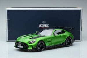 Mercedes AMG GT C190 Black Series Verde Hell Magno Edizione Limitata Norev 1:18 183903 Pressofusione — immagine 7 di 7