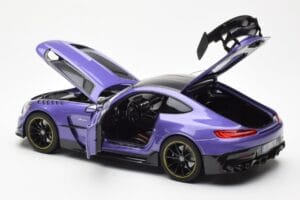 Mercedes AMG GT Black Series Viola Asia Exclusive Norev 1:18 183907 Pressofusione — immagine 5 di 8