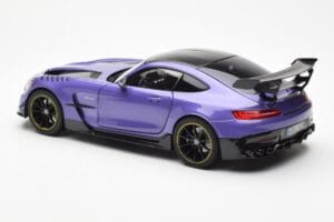 Mercedes AMG GT Black Series Viola Asia Exclusive Norev 1:18 183907 Pressofusione — immagine 7 di 8