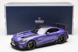 Mercedes AMG GT Black Series Viola Asia Exclusive Norev 1:18 183907 Pressofusione — immagine 8 di 8