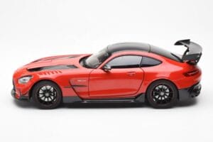 Mercedes AMG GT Black Series Rosso Asia Exclusive Norev 1:18 183906 Pressofusione — immagine 4 di 8