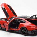 Mercedes AMG GT Black Series Rosso Asia Exclusive Norev 1:18 - image 5 of 8
