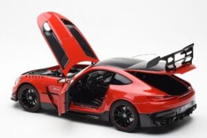 Mercedes AMG GT Black Series Rosso Asia Exclusive Norev 1:18 183906 Pressofusione — immagine 5 di 8
