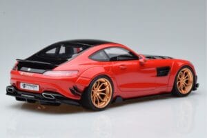 Mercedes AMG GT Prior Design C190 Rosso GT Spirit 1:18 ZM104 Resina — immagine 2 di 6