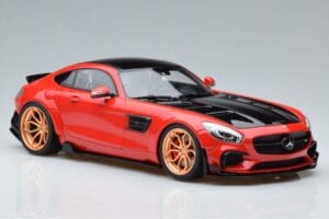 Mercedes AMG GT Prior Design C190 Rosso GT Spirit 1:18 ZM104 Resina — immagine 4 di 6
