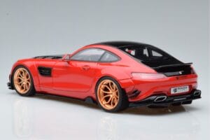 Mercedes AMG GT Prior Design C190 Rosso GT Spirit 1:18 ZM104 Resina — immagine 5 di 6
