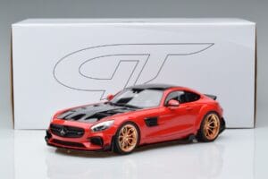Mercedes AMG GT Prior Design C190 Rosso GT Spirit 1:18 ZM104 Resina — immagine 6 di 6