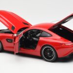 Mercedes AMG GT C190 Rosso Norev 1:18 183496 - image 5 of 8