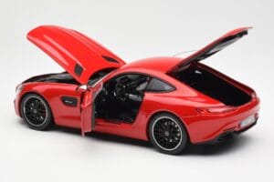 Mercedes AMG GT C190 Rosso Norev 1:18 183496 Pressofusione — immagine 5 di 8