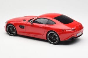 Mercedes AMG GT C190 Rosso Norev 1:18 183496 Pressofusione — immagine 7 di 8