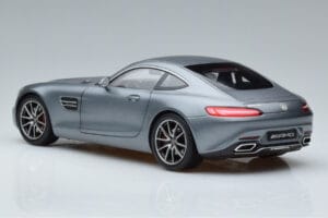 Mercedes AMG GT S Selenite Grigio Magno Norev 1:18 B66960343 Pressofusione — immagine 6 di 7
