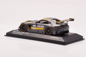 Mercedes AMG GT3 Presentation IAA 2015 Minichamps 1:43 437163096 Pressofusione — immagine 3 di 4