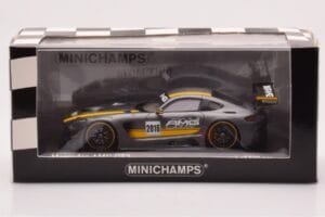 Mercedes AMG GT3 Presentation IAA 2015 Minichamps 1:43 437163096 Pressofusione — immagine 4 di 4