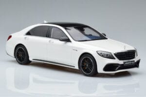 Mercedes AMG S63 W222 Diamond Bianco GT Spirit 1:18 B66965714 Resina — immagine 4 di 6