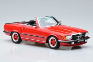 Mercedes AMG SL500 R107 Rosso Otto 1:18 OT962 Resina — immagine 4 di 6