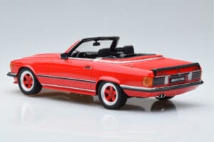 Mercedes AMG SL500 R107 Rosso Otto 1:18 OT962 Resina — immagine 5 di 6