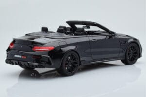 Mercedes Brabus 650 Cabriolet Nero GT Spirit 1:18 GT206 Resina — immagine 2 di 6
