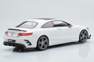 Mercedes Brabus 900 S-Class C222 Coupe Polar Bianco GT Spirit 1:18 GT747 Resina — immagine 2 di 6