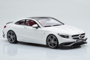 Mercedes Brabus 900 S-Class C222 Coupe Polar Bianco GT Spirit 1:18 GT747 Resina — immagine 4 di 6
