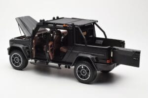 Mercedes Brabus G800 W463 Adventure XLP Night Nero Magno Almost Real 1:18 860525 Pressofusione — immagine 5 di 8