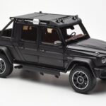 Mercedes Brabus G800 W463 Adventure XLP Night Nero Magno Almost Real 1:18 860525 - image 6 of 8