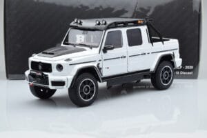Mercedes Brabus G800 W464 Adventure XLP Polar Bianco Almost Real 1:18 860524 Pressofusione — immagine 8 di 8