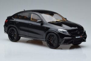 Mercedes Brabus GLE 850 W166 Obsidian Nero GT Spirit 1:18 GT193 Resina — immagine 4 di 6
