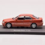 Mercedes C-Class W202 C220 Arancione Metallizzato Dealer Edition Minichamps 1:43