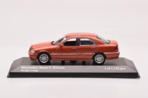 Mercedes C-Class W202 C240 Arancione Metallizzato Minichamps 1:43 430037000