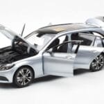 Mercedes C-Class W205 T-Model Argento Asia Exclusive Norev 1:18 - image 2 of 8