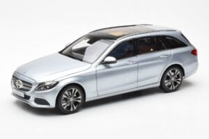 Mercedes C-Class W205 T-Model Argento Asia Exclusive Norev 1:18 183865