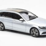 Mercedes C-Class W205 T-Model Argento Asia Exclusive Norev 1:18 - image 6 of 8