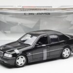 Mercedes C-Class W202 C36 AMG Nero Metallizzato UT Models 1:18 - image 6 of 6