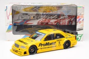 Mercedes C-Class W202 #5 Team Zakspeed Grau DTM 1995 UT Models 1:18 180953305 Pressofusione — immagine 6 di 6