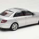 Mercedes C-Class W204 Avantgarde Argento AUTOart 1:18 B66962368 - image 3 of 8
