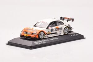 Mercedes C-Class W204 DTM Team AMG Mercedes #10 G. Paffett DTM 2009 Minichamps 1:43 400093910 Pressofusione — immagine 2 di 4