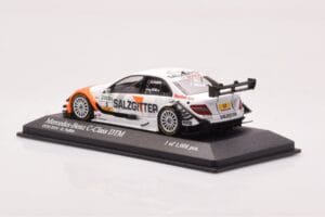 Mercedes C-Class W204 DTM Team AMG Mercedes #3 G. Paffett DTM 2010 Minichamps 1:43 400103903 Pressofusione — immagine 3 di 4