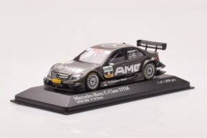 Mercedes C-Class W204 DTM Team AMG Mercedes #4 P. di Resta DTM 2008 Minichamps 1:43 400083804 Pressofusione — immagine 2 di 4