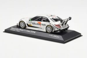 Mercedes C-Class W204 #5 Team AMG Mercedes J. Green DTM 2007 Minichamps 1:43 400073705 Pressofusione — immagine 3 di 4