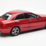 Mercedes C-Class W205 Rosso Metallizzato Asia Exclusive Norev 1:18 - image 3 of 8