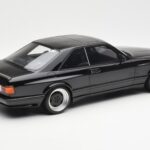 Mercedes 560 SEC C126 AMG Widebody Nero Otto 1:18 OT187 - image 2 of 6