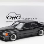 Mercedes 560 SEC C126 AMG Widebody Nero Otto 1:18 OT187 - image 6 of 6