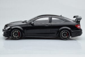 Mercedes C63 AMG W204 Black Series Nero GT Spirit 1:18 ZM019 Resina — immagine 3 di 7